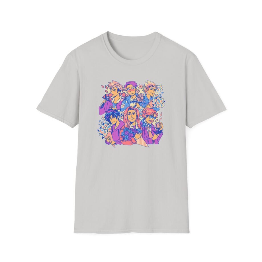 Stardew Valley Bachelor Bouquet Unisex Softstyle T-shirt