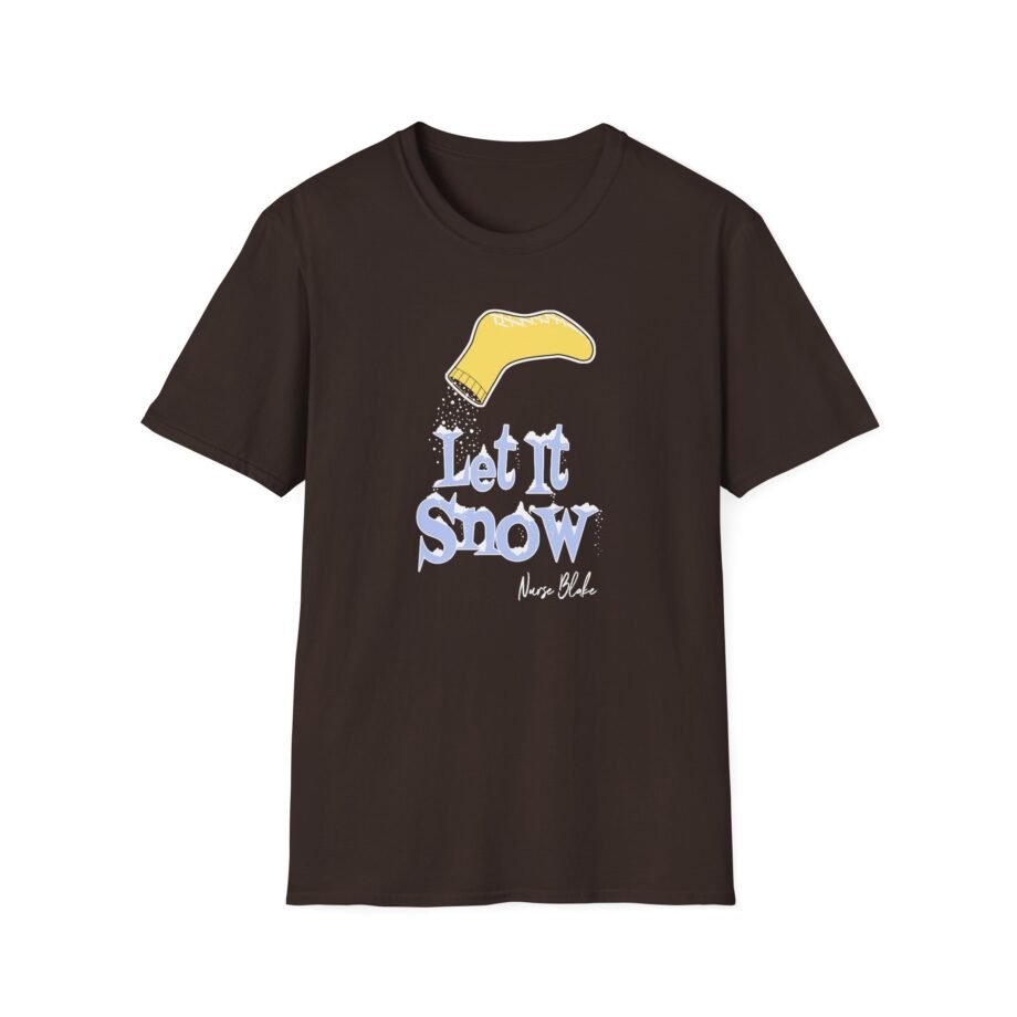 Nurse Let It Snow Unisex Softstyle T-shirt