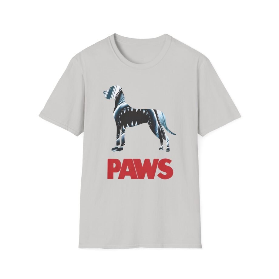 Great Dane Floppy Ears Paws Unisex Softstyle T-shirt