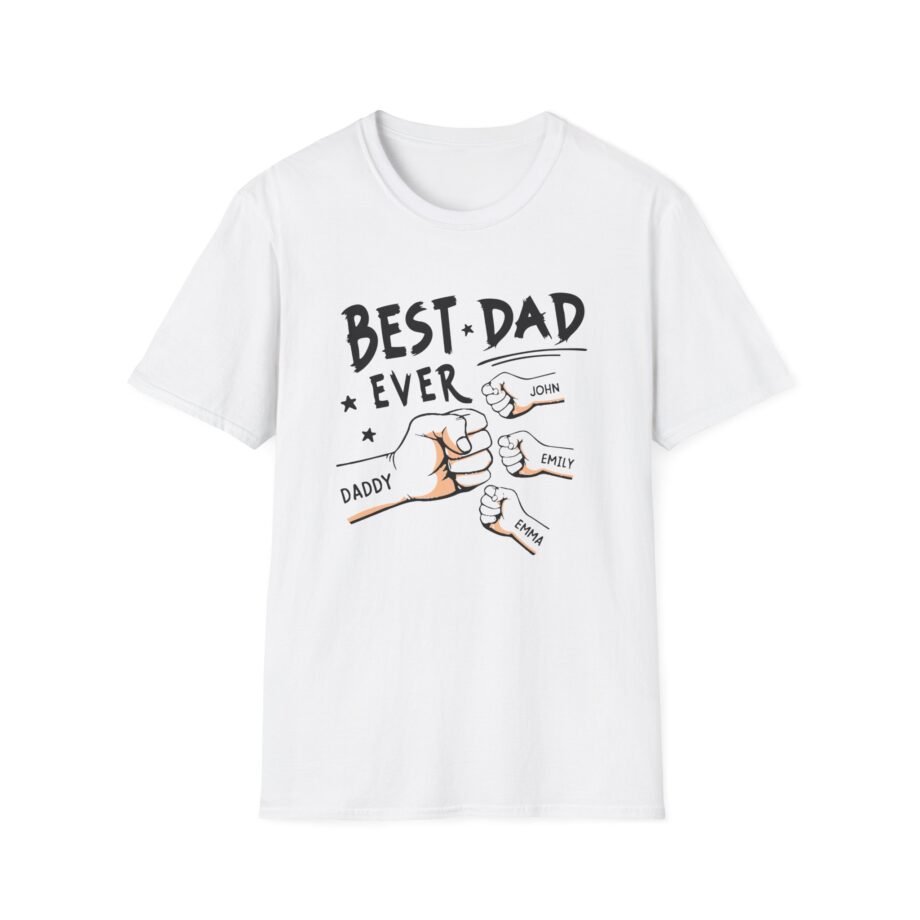 The Best Dad Ever Unisex Softstyle T-shirt