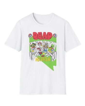 Grateful Dead Nevada United States of Dead Unisex Softstyle T-shirt