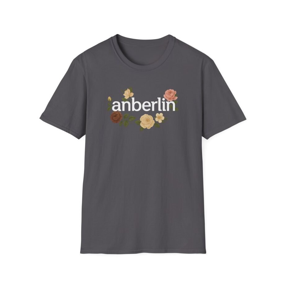Anberlin Floral Unisex Softstyle T-shirt