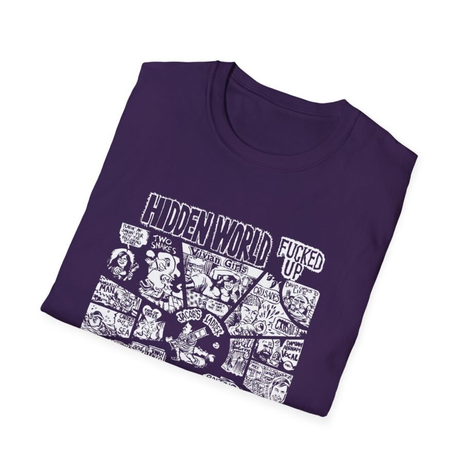 Fucked Up Hidden World Unisex Soft-style T-shirt