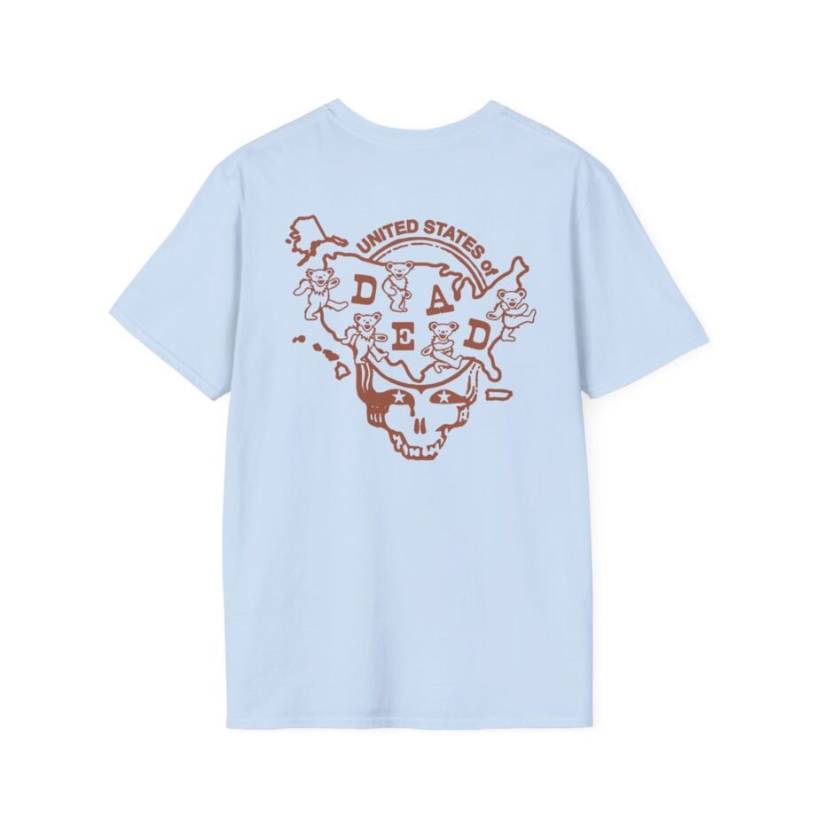 Massachusetts United States of Dead Unisex Softstyle T-shirt