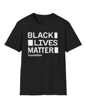 Black Lives Matter Blm Foundation Logo Unisex Softstyle T-shirt