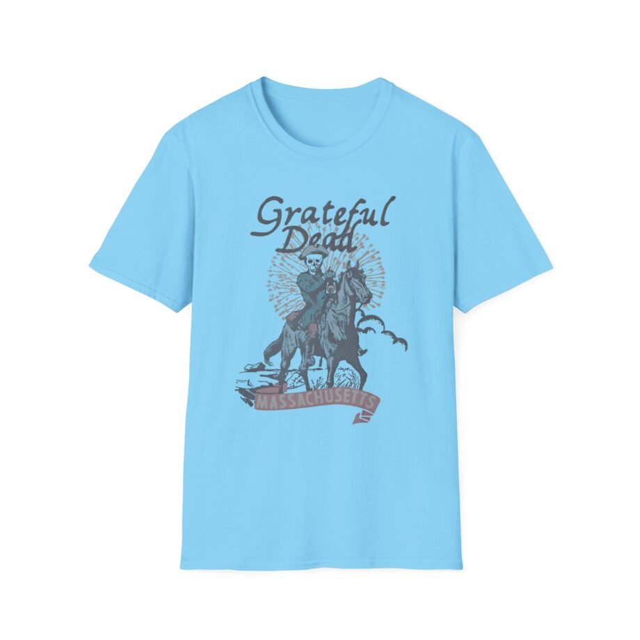 Massachusetts United States of Dead Unisex Softstyle T-shirt