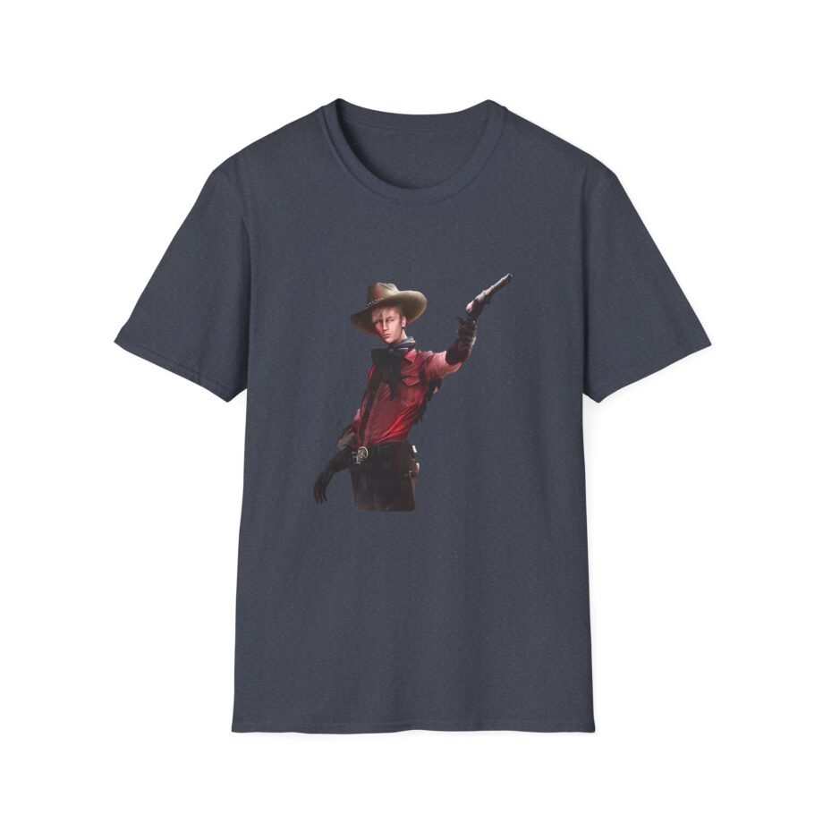Machine Gun Kelly Outlaw Rodeohouston Unisex Softstyle T-shirt