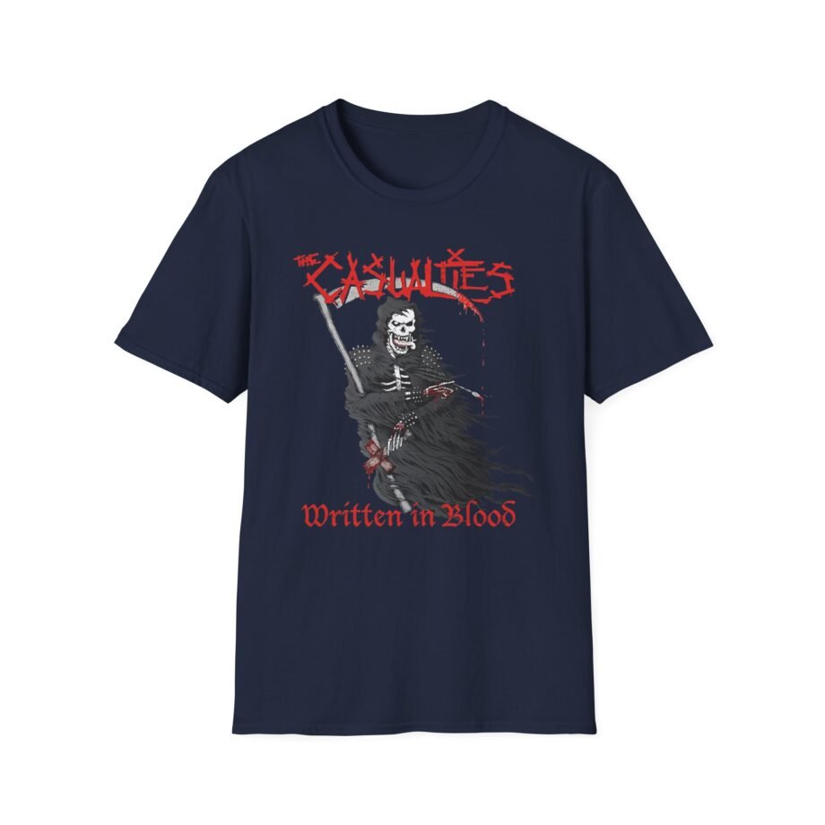 Casualties Written in Blood Unisex Softstyle T-shirt