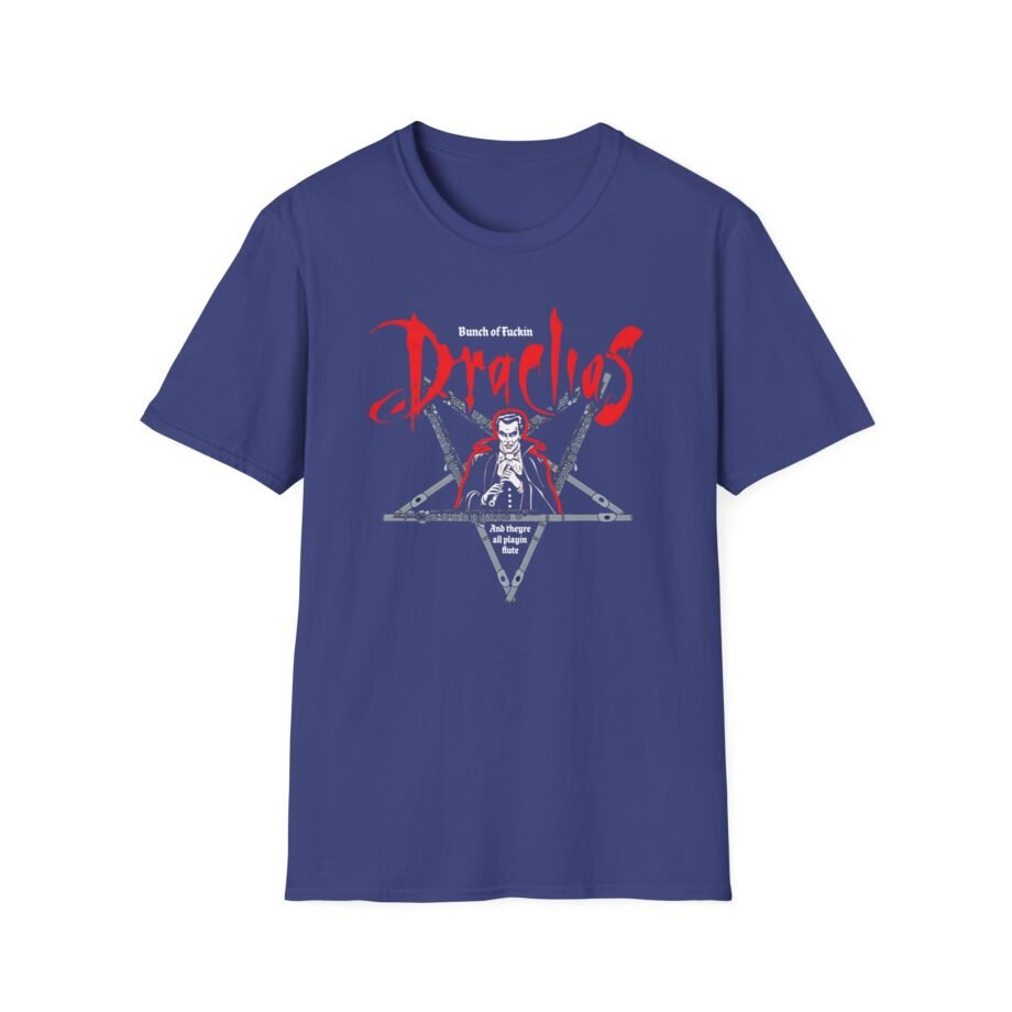 Tom Cardy Draculas Unisex Softstyle T-shirt