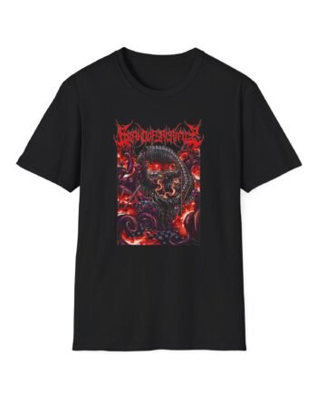 Brand of Sacrifice Skeleton Snake Unisex Softstyle T-shirt