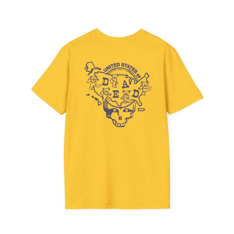 Connecticut United States of Dead Unisex Softstyle T-shirt