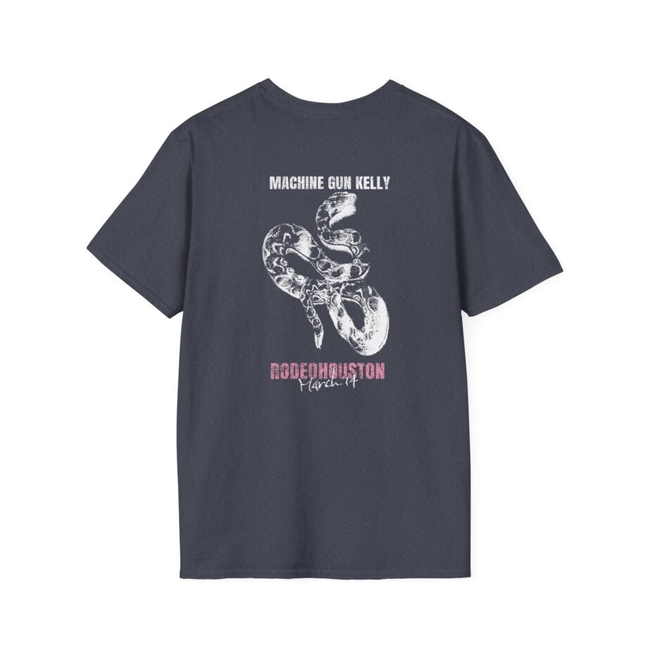 Machine Gun Kelly Outlaw Rodeohouston Unisex Softstyle T-shirt