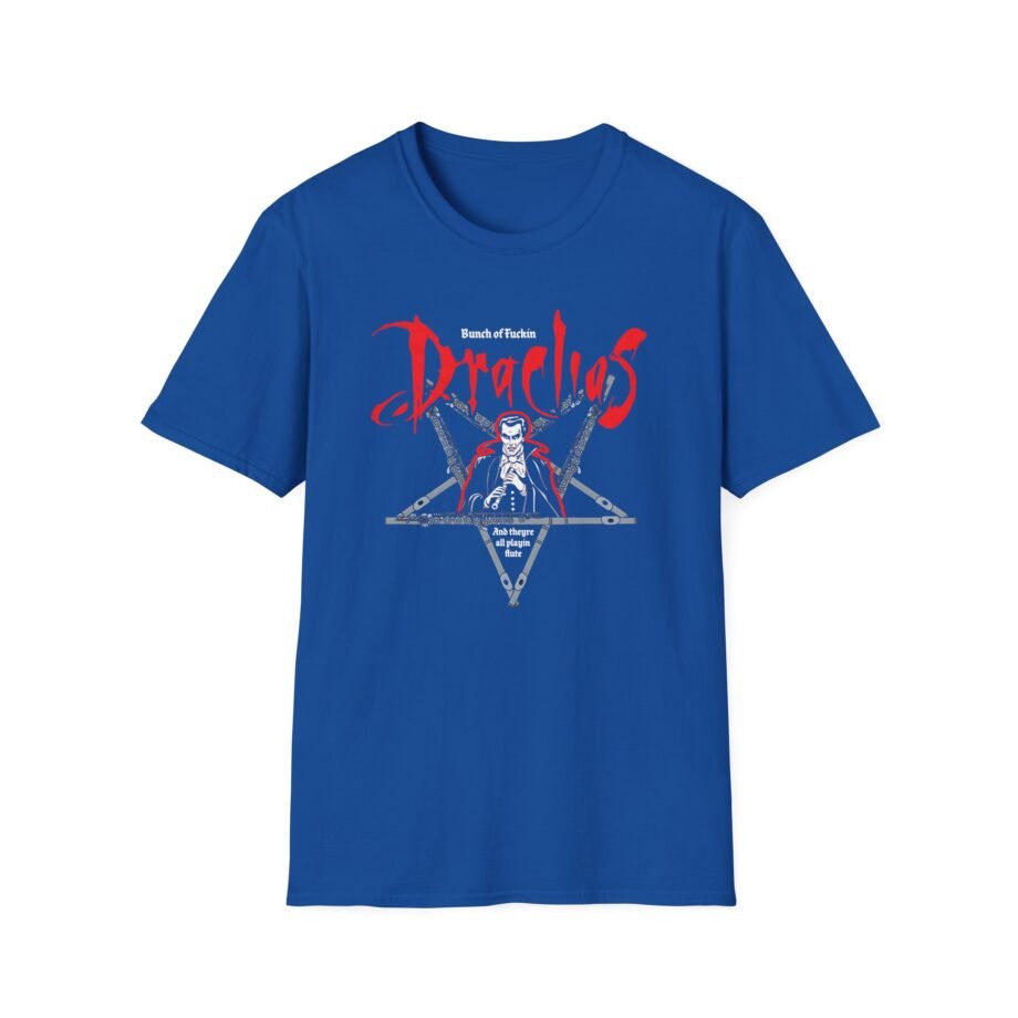 Tom Cardy Draculas Unisex Softstyle T-shirt