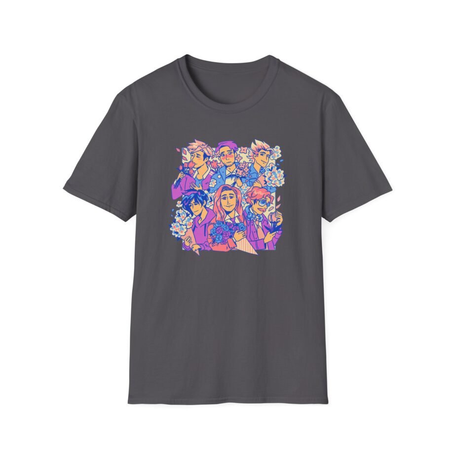 Stardew Valley Bachelor Bouquet Unisex Softstyle T-shirt