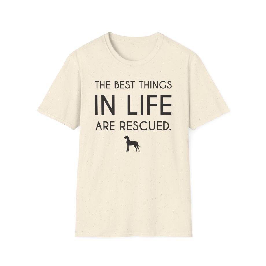 Great Dane Best Things in Life Unisex Softstyle T-shirt