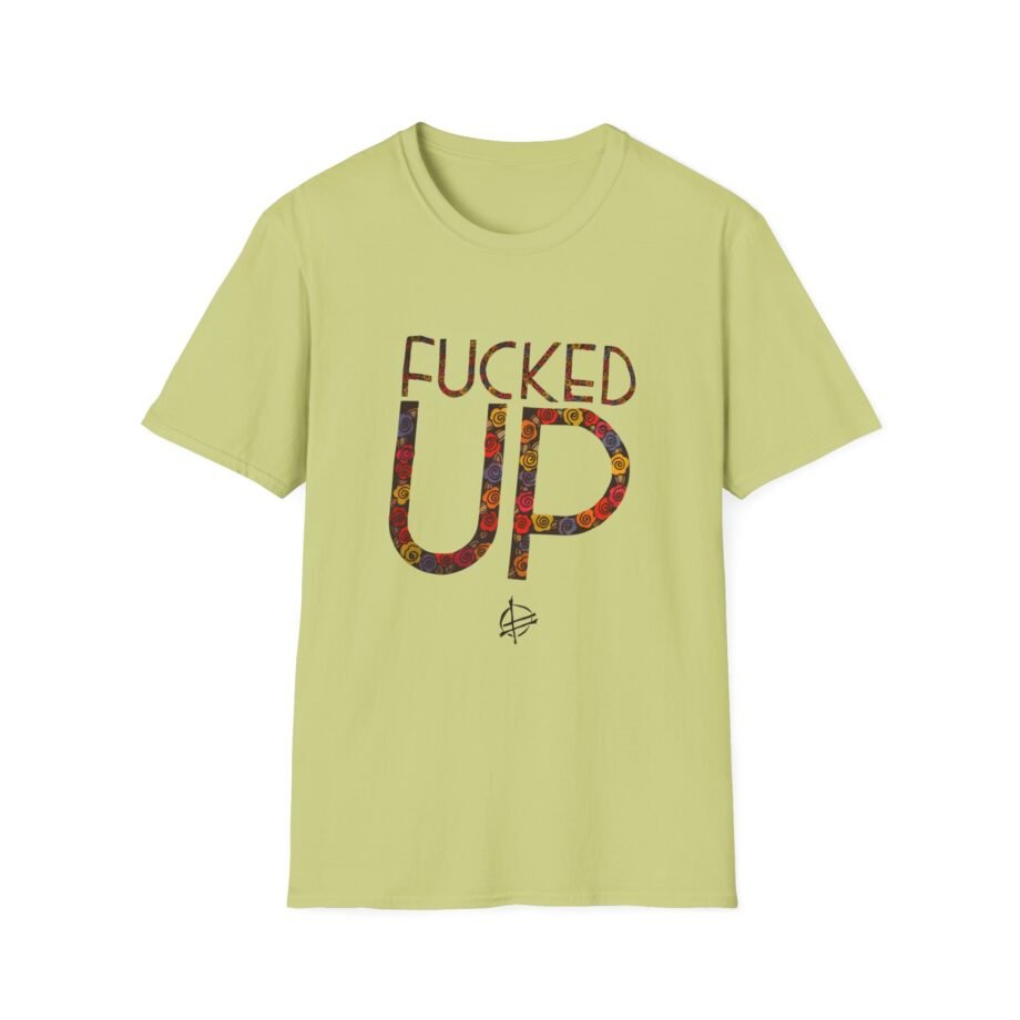 Fucked Up Flower Unisex Soft-style T-shirt