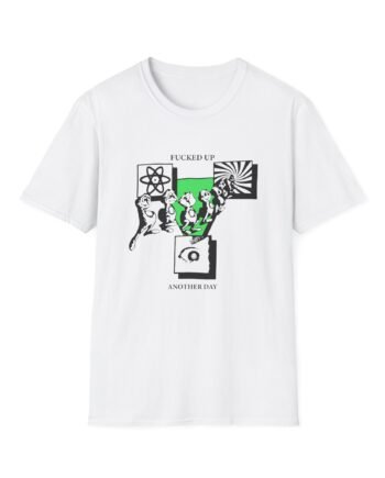 Fucked Up Another Day Lemmings Unisex Soft-style T-shirt