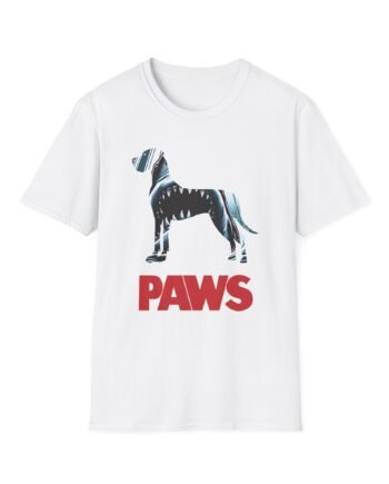 Great Dane Floppy Ears Paws Unisex Softstyle T-shirt