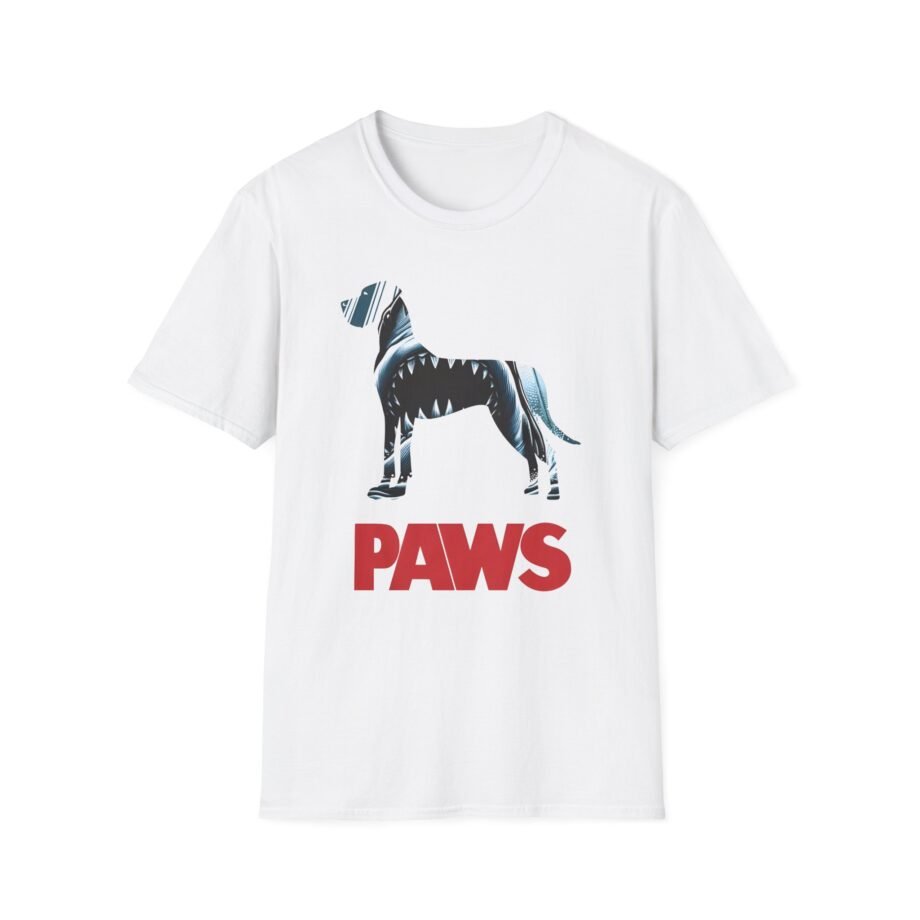 Great Dane Floppy Ears Paws Unisex Softstyle T-shirt