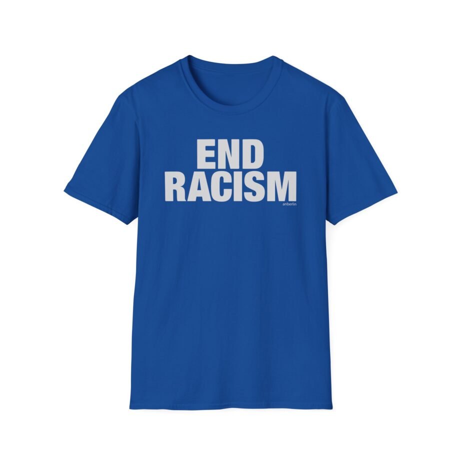 Anberlin End Racism Unisex Softstyle T-shirt