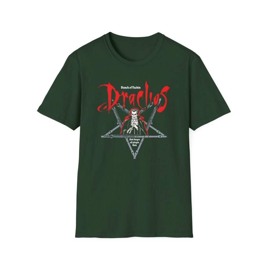 Tom Cardy Draculas Unisex Softstyle T-shirt