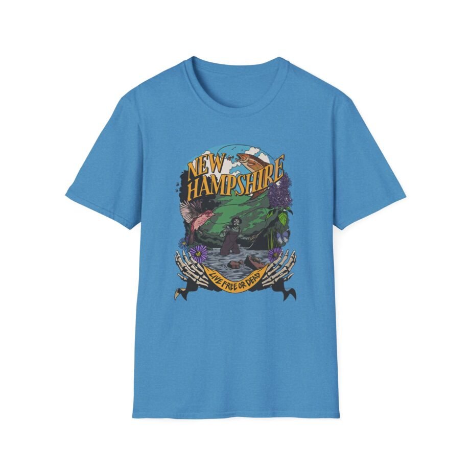 Grateful Dead Hampshire United States of Dead Unisex Softstyle T-shirt