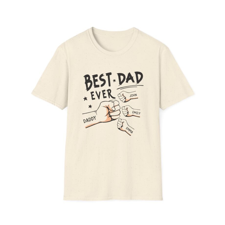 The Best Dad Ever Unisex Softstyle T-shirt