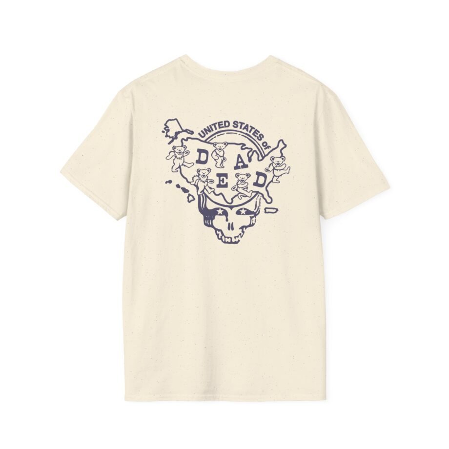 Connecticut United States of Dead Unisex Softstyle T-shirt