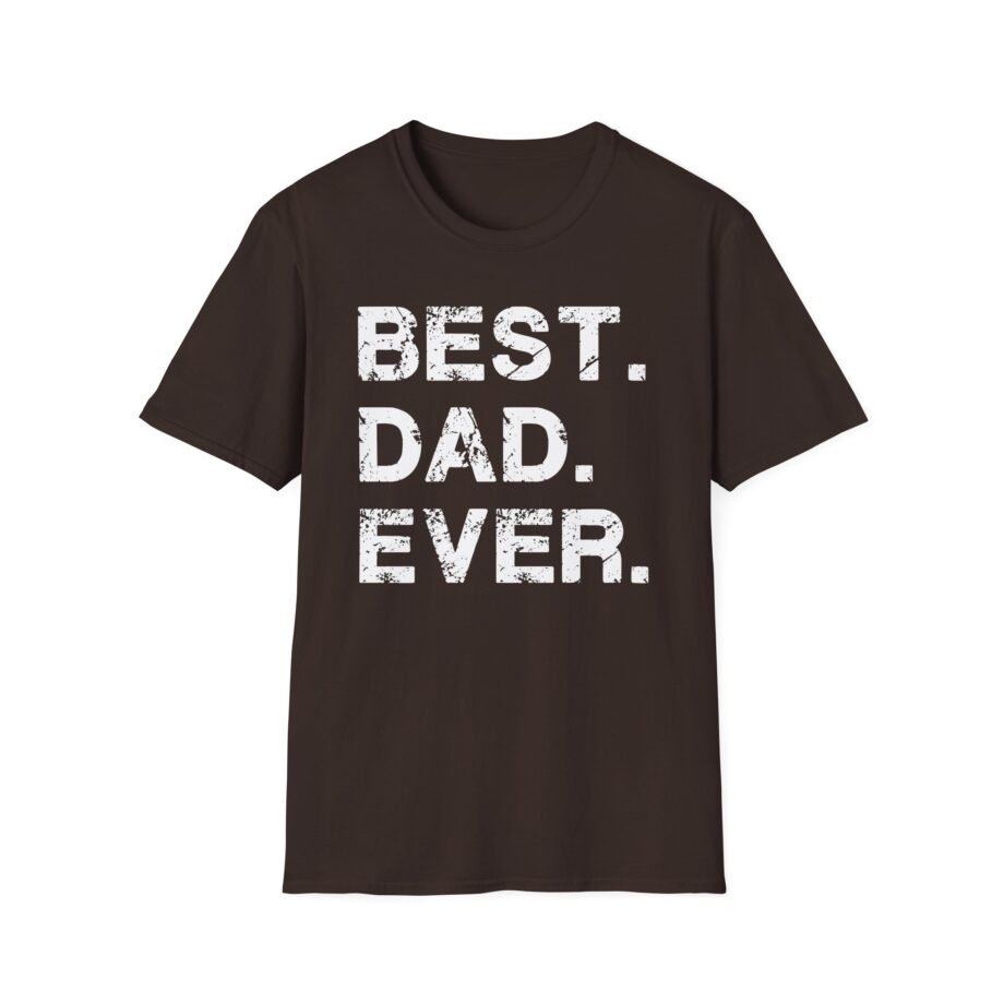 Best Dad Ever Unisex Softstyle T-shirt