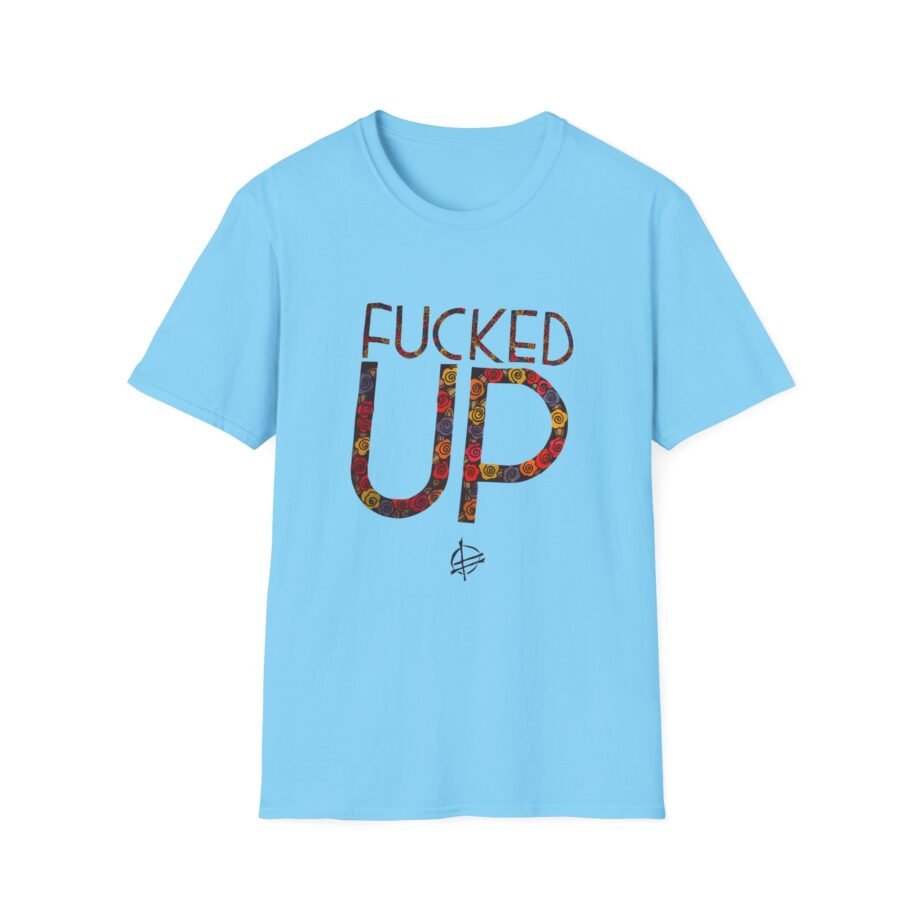 Fucked Up Flower Unisex Soft-style T-shirt