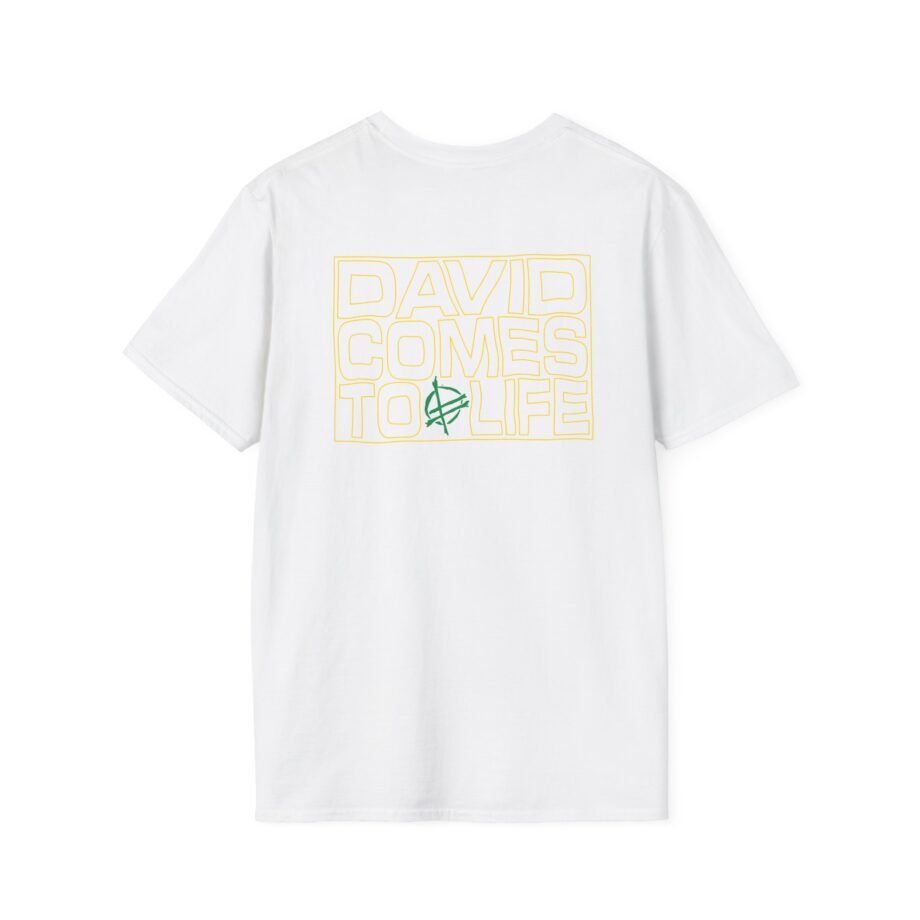 Fucked Up David Comes to Life Unisex Soft-style T-shirt