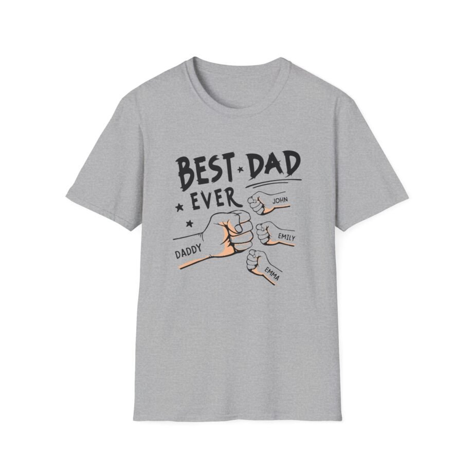 The Best Dad Ever Unisex Softstyle T-shirt