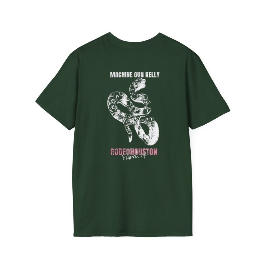 Machine Gun Kelly Outlaw Rodeohouston Unisex Softstyle T-shirt