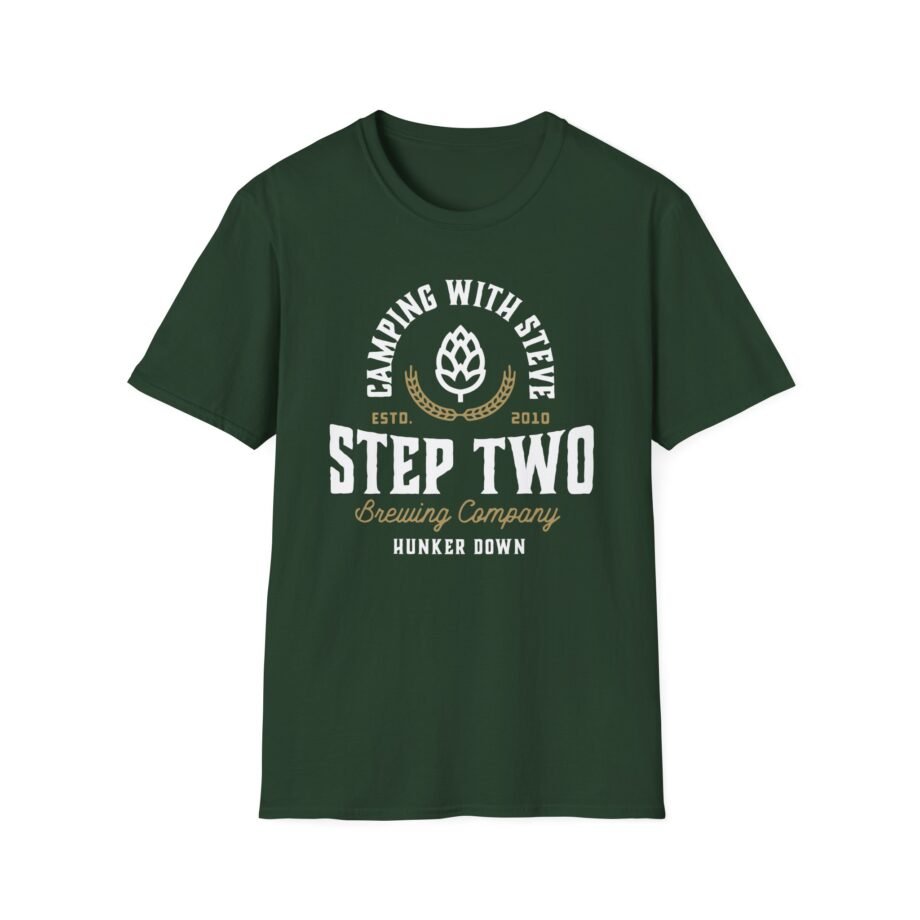 Steve Wallis Step Two Brewing Unisex Softstyle T-Shirt