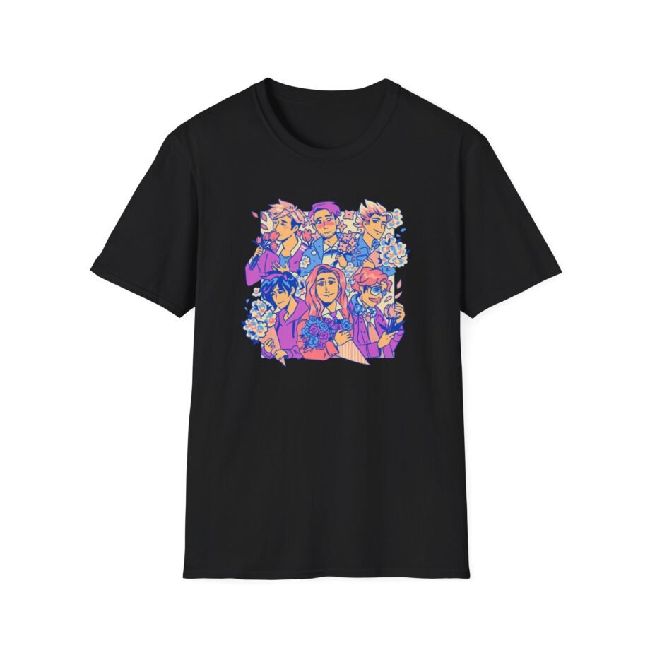 Stardew Valley Bachelor Bouquet Unisex Softstyle T-shirt