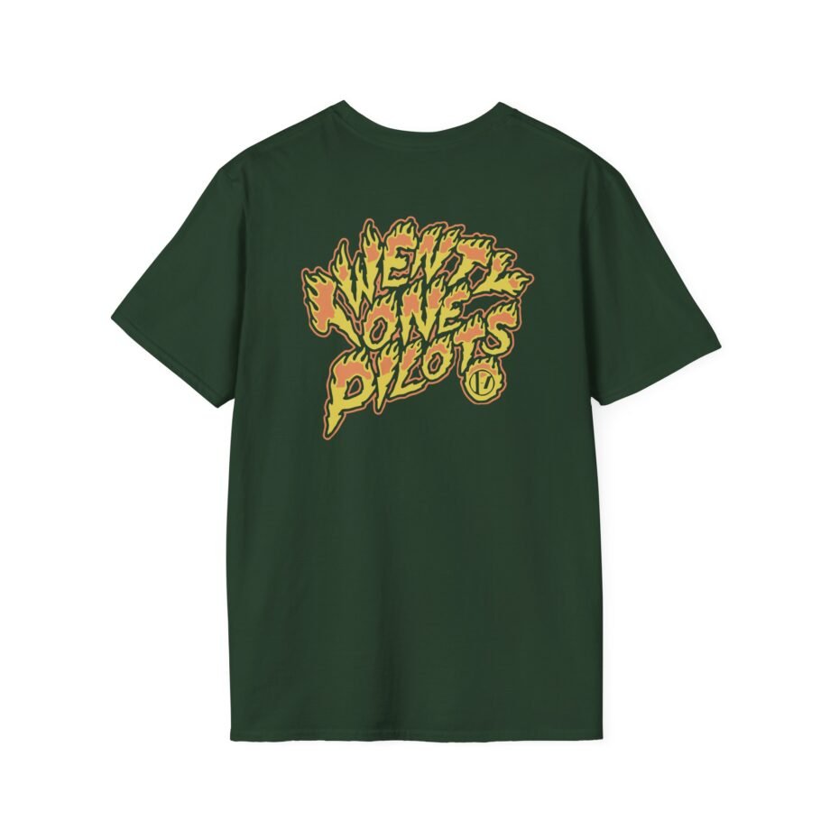 Twenty One Pilots Firetype Unisex Softstyle T-Shirt