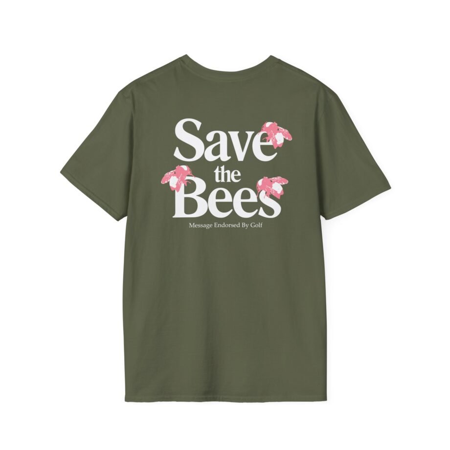 Golf Save the Bees Unisex Softstyle T-shirt
