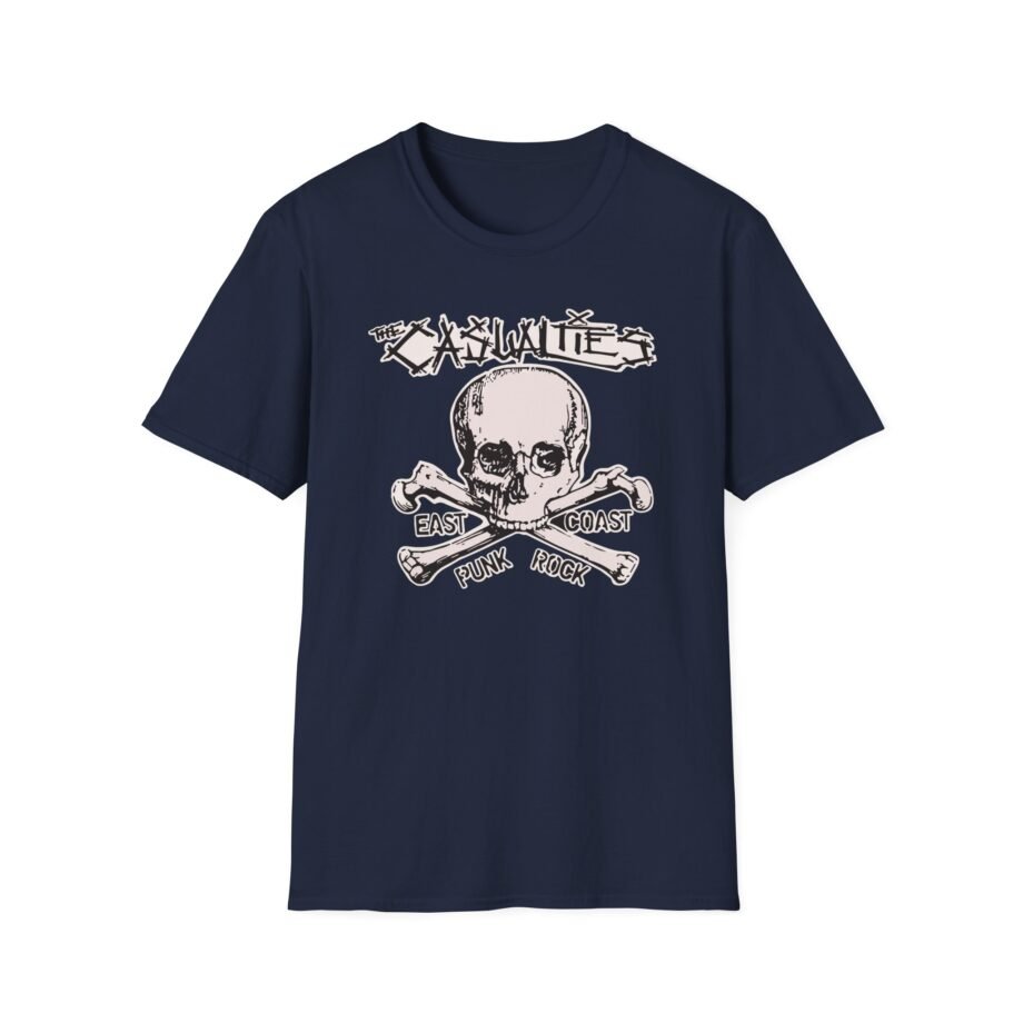 Casualties East Coast Skull Unisex Softstyle T-shirt