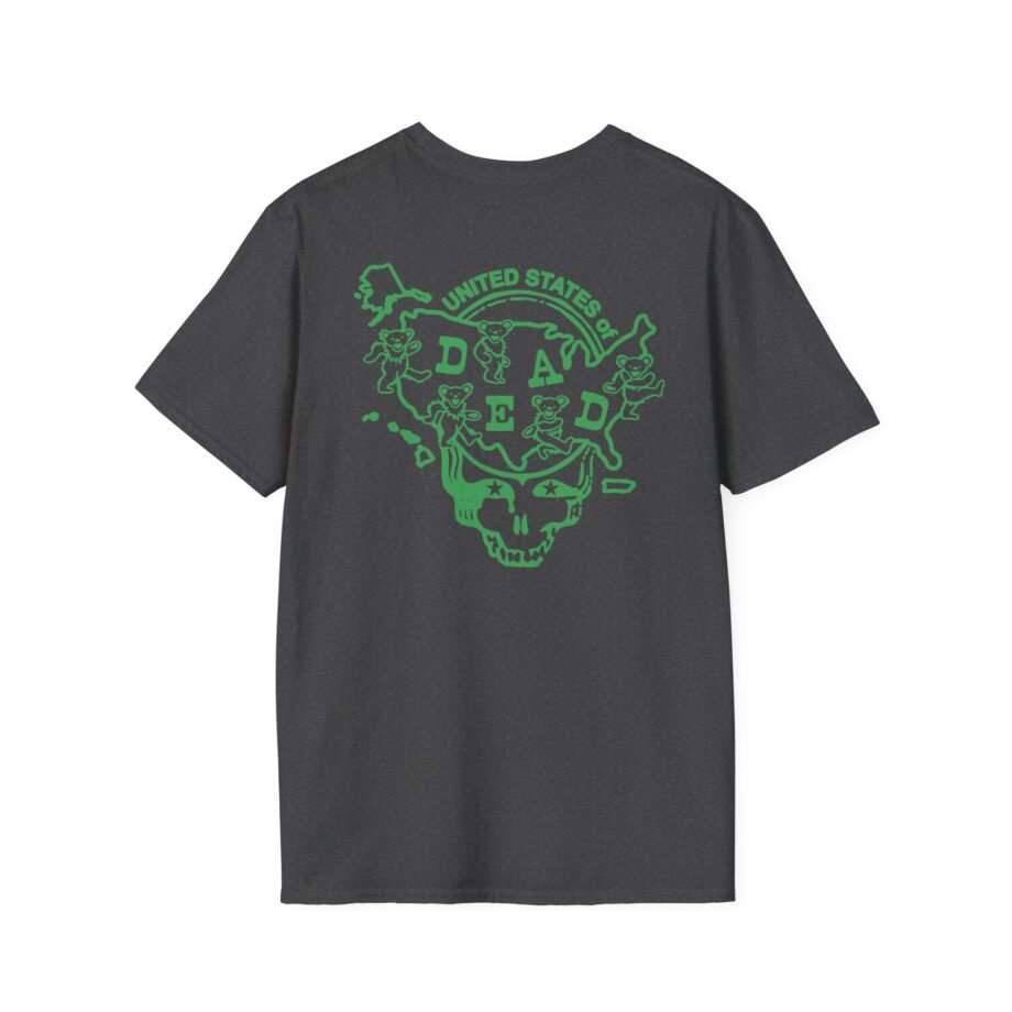 Grateful Dead Vermont United States of Dead Unisex Softstyle T-shirt