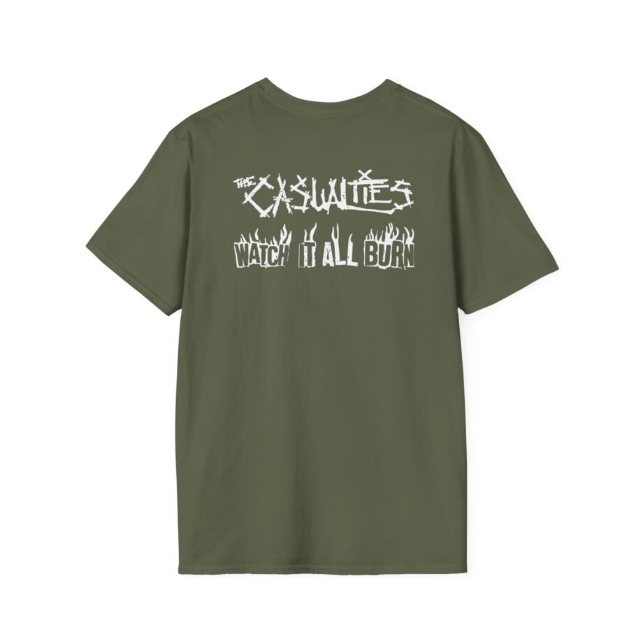 Casualties All Out War Unisex Softstyle T-shirt