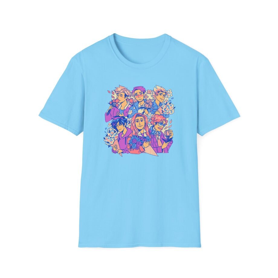 Stardew Valley Bachelor Bouquet Unisex Softstyle T-shirt