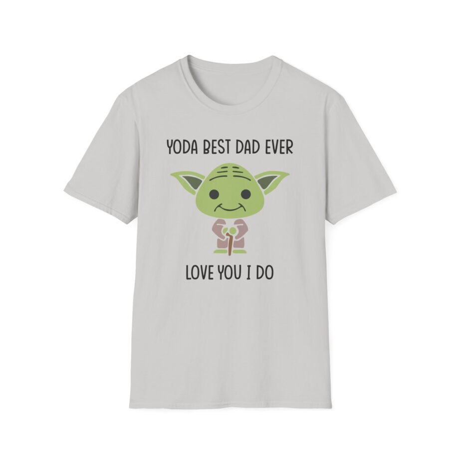 Yoda Best Dad Ever Love You I Do Unisex Softstyle T-shirt