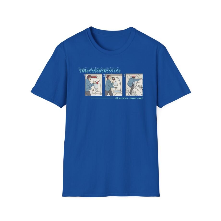 Seeyouspacecowboy Plane Unisex Softstyle T-shirt