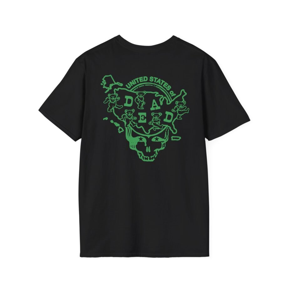 Grateful Dead Vermont United States of Dead Unisex Softstyle T-shirt