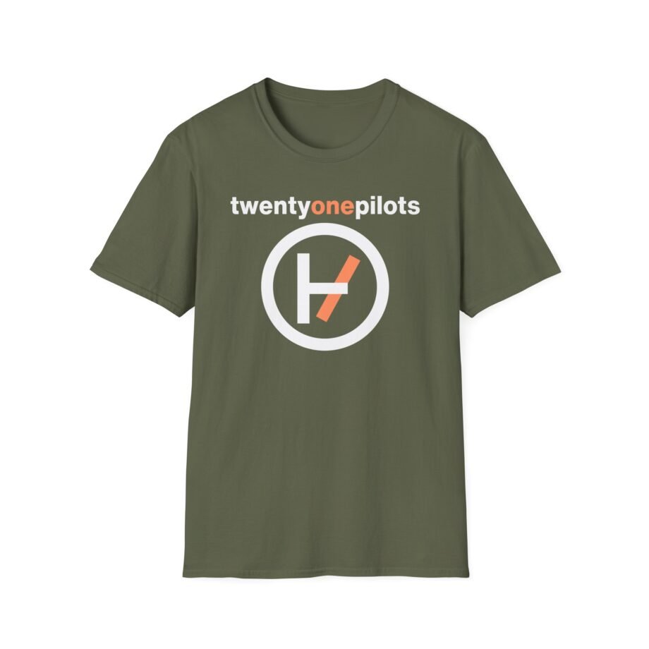Twenty One Pilots Vessel Logo Unisex Softstyle T-Shirt
