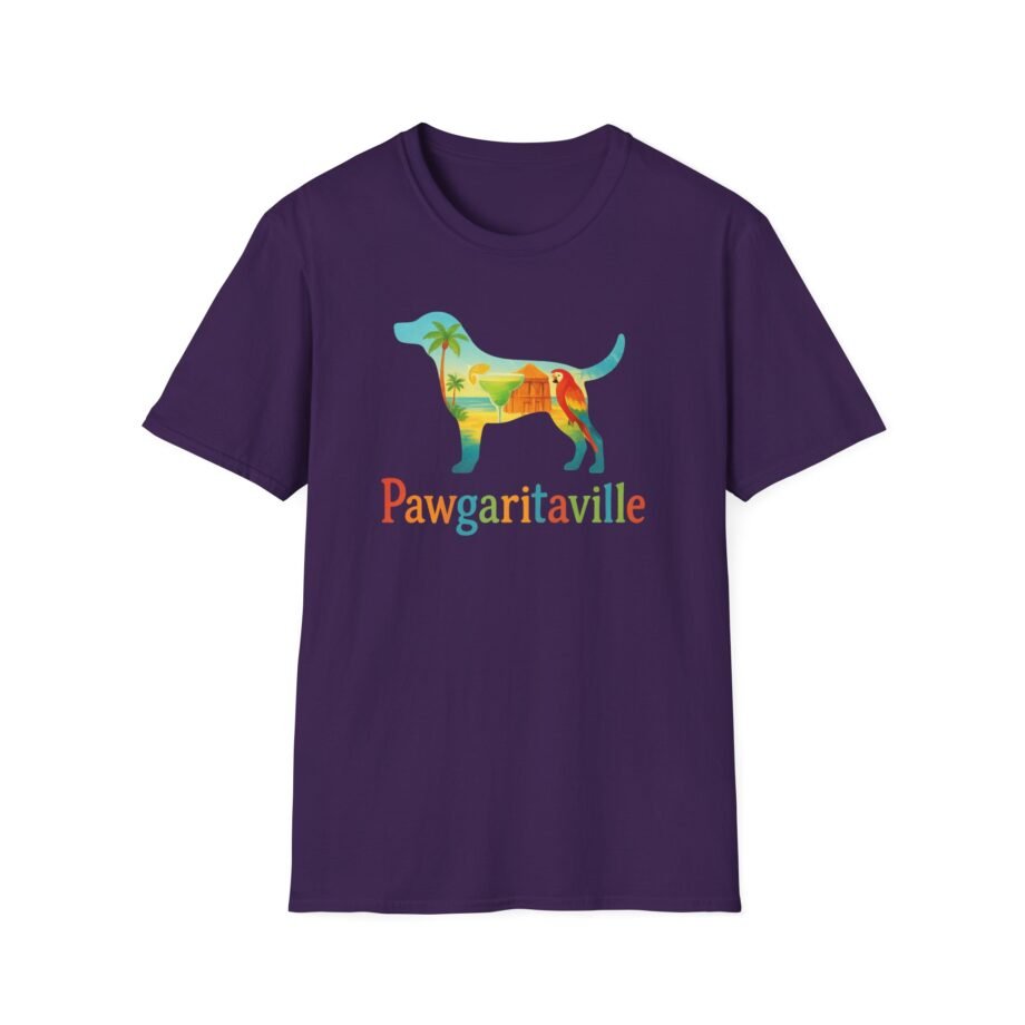 Beagle Pawgaritaville Unisex Softstyle T-Shirt