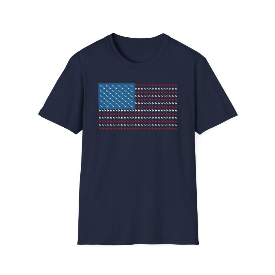 Great Dane American Dane Too Unisex Softstyle T-shirt