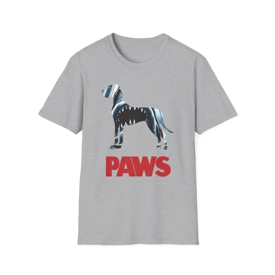 Great Dane Floppy Ears Paws Unisex Softstyle T-shirt