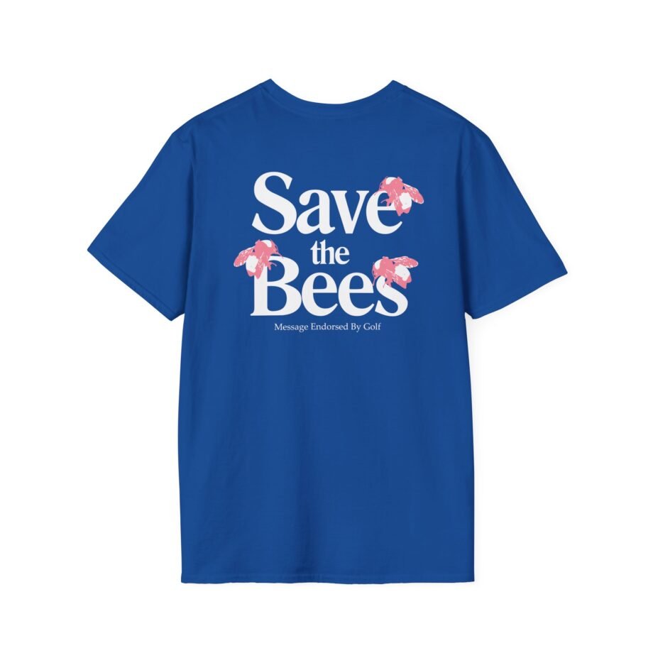 Golf Save the Bees Unisex Softstyle T-shirt