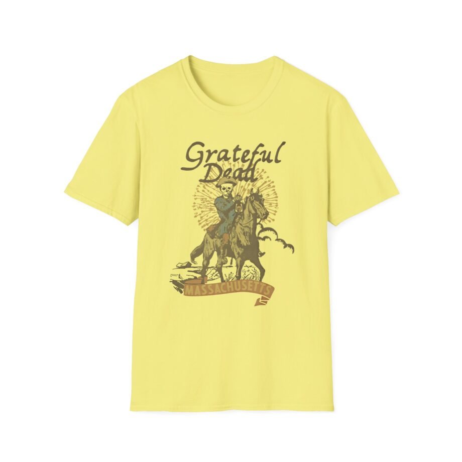 Massachusetts United States of Dead Unisex Softstyle T-shirt